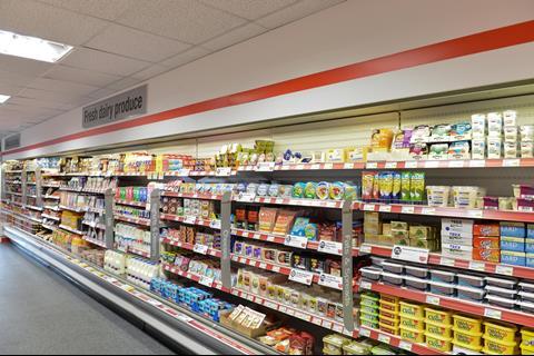 The new black and red kwiksave logo hints at the original brand’s colours